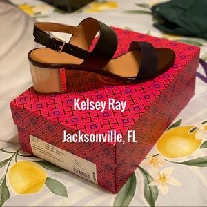 Tory Burch GiGi sandals.